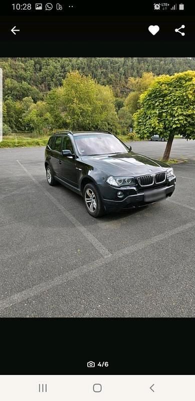 Gebraucht BMW X3 177 PS (130 kW) 2008 Schwarz SUV