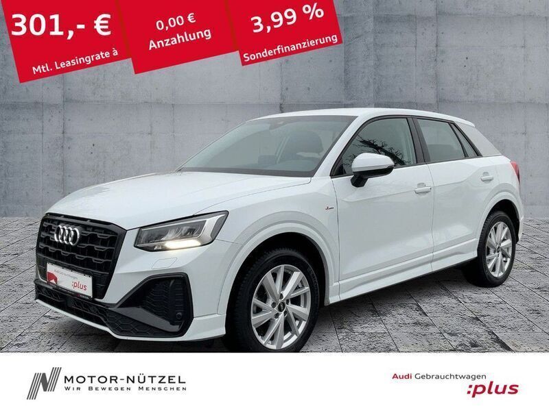 Gletscherweiß metallic Gebraucht 2024 Audi Q2 S-Line SUV | 37.930 € (Etwas zu teuer) - Bild 1/4