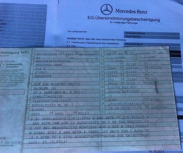 Usado Mercedes GLK220 170 HP (125 kW) 2013 SUV