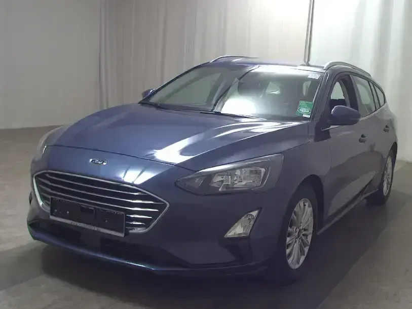 Gebraucht Ford Focus Titanium 125 PS (91 kW) 2021 Chromablau metallic Kombi