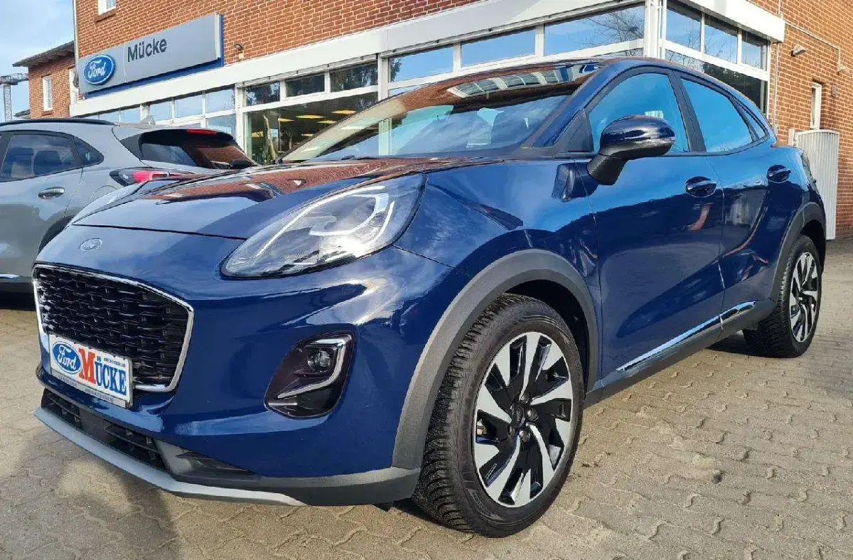 Usata Ford Puma Titanium 125 CV (91 kW) 2023 Blu SUV