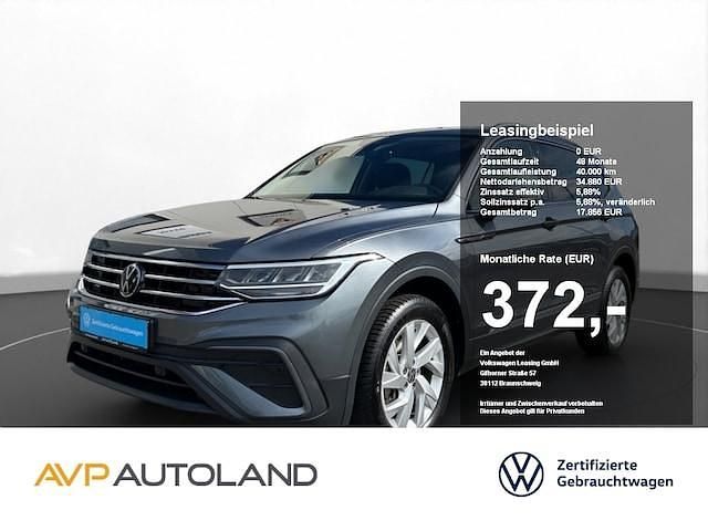 Platinum grey Gebraucht 2024 VW Tiguan Allspace Life SUV | 34.870 € (Superpreis) - Bild 1/4