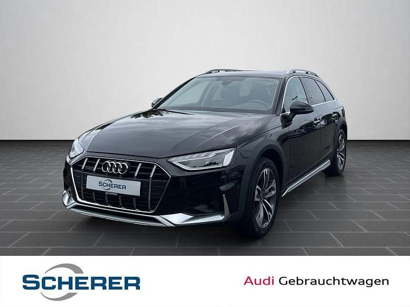 Schwarz (metallic) Gebraucht 2022 Audi A4 Allroad Ambiente Kombi | 31.980 € (Superpreis) - Bild 1/4