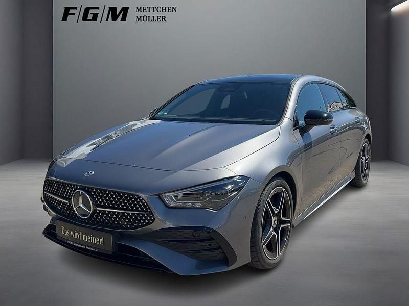 Mountaingrau metallic Gebraucht 2024 Mercedes CLA250 AMG line Limousine | 43.970 € (Etwas zu teuer) - Bild 1/4