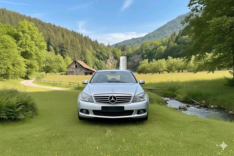 Gebraucht Mercedes C200 135 PS (99 kW) 2008 Grau Kombi