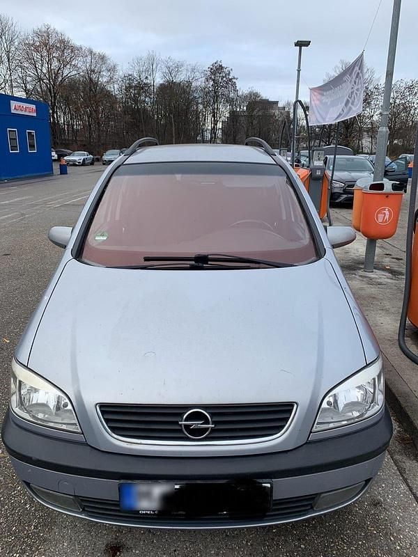 Gebraucht Opel Zafira 2003 Silber Van / Kleinbus