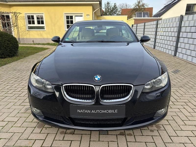 Schwarz Gebraucht 2008 BMW 320 Cabriolet Cabrio | 8.990 € (Guter Preis) - Bild 1/4