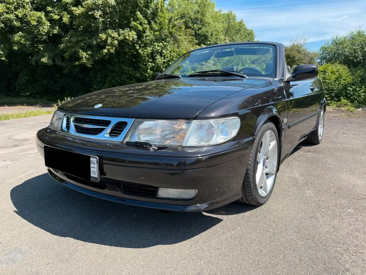 Używany Saab 9-3 Cabriolet 150 KM (110 kW) 2002 Czarny Kabriolet