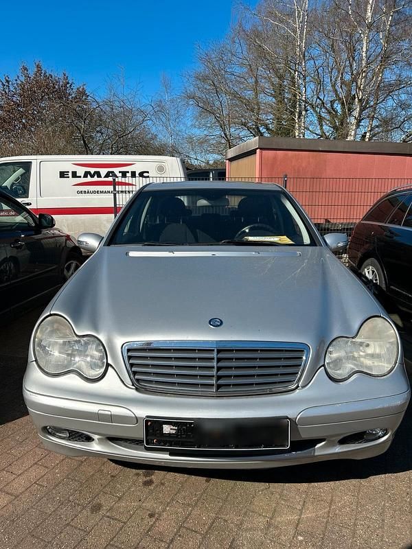 Gebraucht Mercedes C200 2004 Silber Limousine