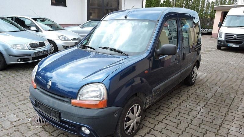 Blau Gebraucht 2002 Renault Kangoo Van / Kleinbus | 600 € (Superpreis) - Bild 1/4