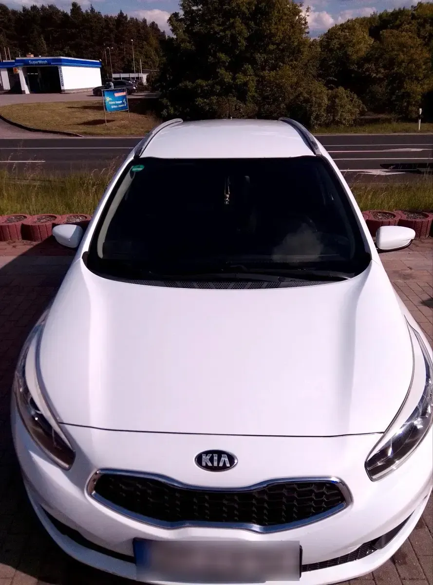 Gebraucht Kia Ceed 136 PS (100 kW) 2014 Weiß Kleinwagen