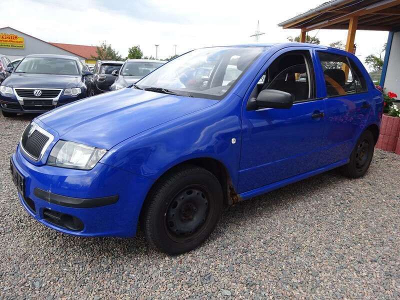 Blau Gebraucht 2006 Skoda Fabia Cool Edition Limousine | 550 € (Superpreis) - Bild 1/4
