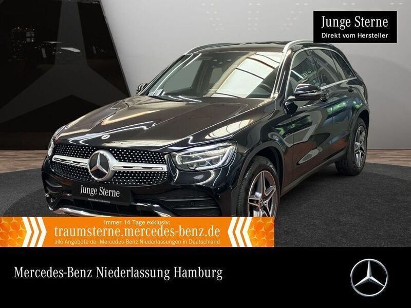 Obsidianschwarz Gebraucht 2021 Mercedes GLC300e AMG SUV | 36.890 € (Fairer Preis) - Bild 1/3