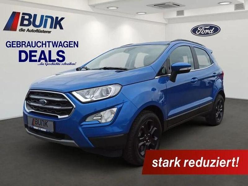 Dynamicblau Gebraucht 2022 Ford Ecosport Titanium SUV | 18.400 € (Fairer Preis) - Bild 1/4