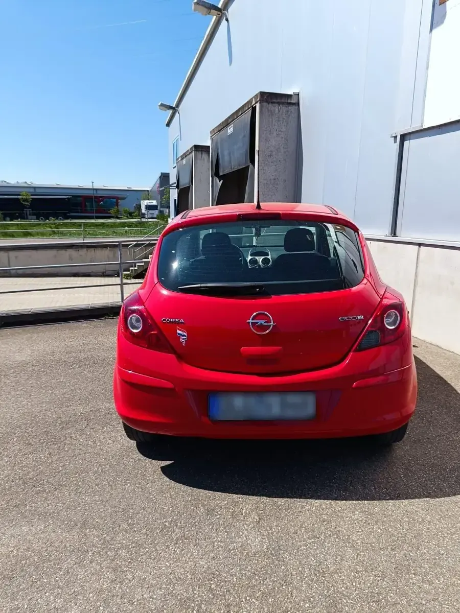 Gebraucht Opel Corsa 60 PS (44 kW) 2009 Rot Kleinwagen