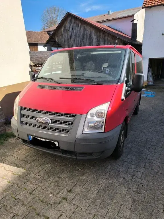 Usata Ford Transit 101 CV (74 kW) 2012 Rosso Monovolume