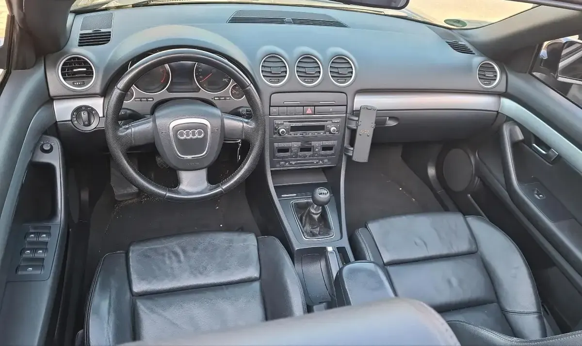 Gebraucht Audi A4 Cabriolet 140 PS (102 kW) 2007 Schwarz Cabrio