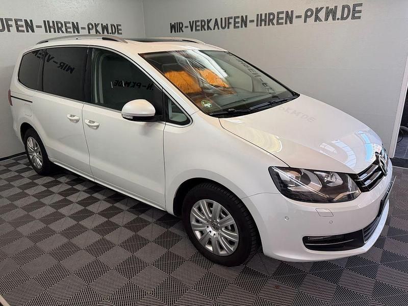 Gebraucht VW Sharan Highline 177 PS (130 kW) 2015 Weiß Van / Kleinbus