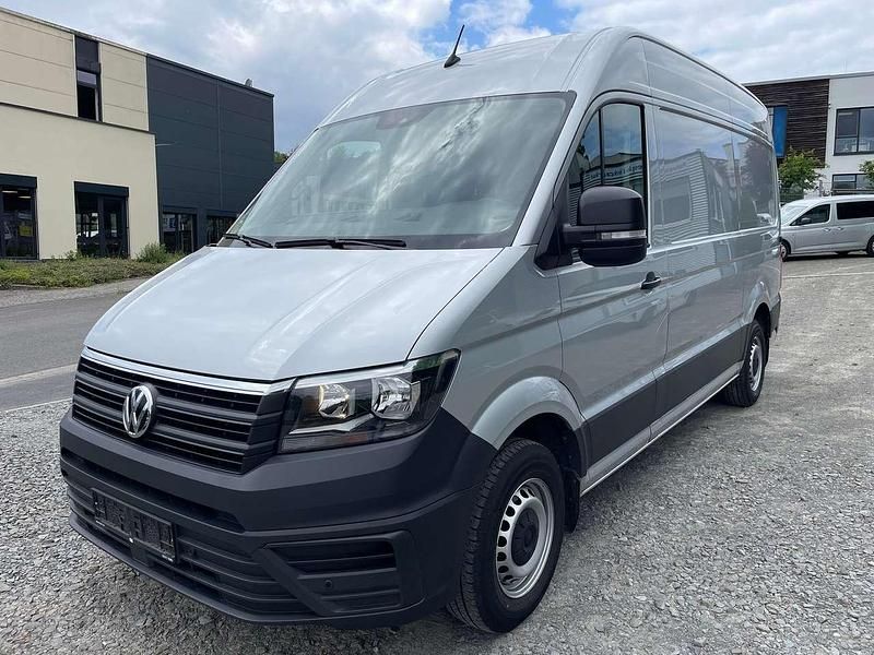 Reflexsilber metallic Gebraucht 2021 VW Crafter Van | 21.301 € (Fairer Preis) - Bild 1/4