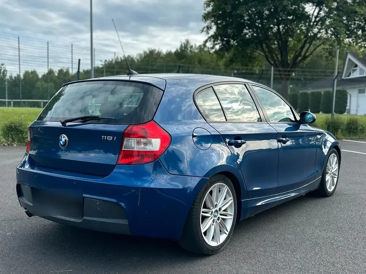 Gebraucht BMW 118 M Sport 129 PS (94 kW) 2007 Blau Kleinwagen