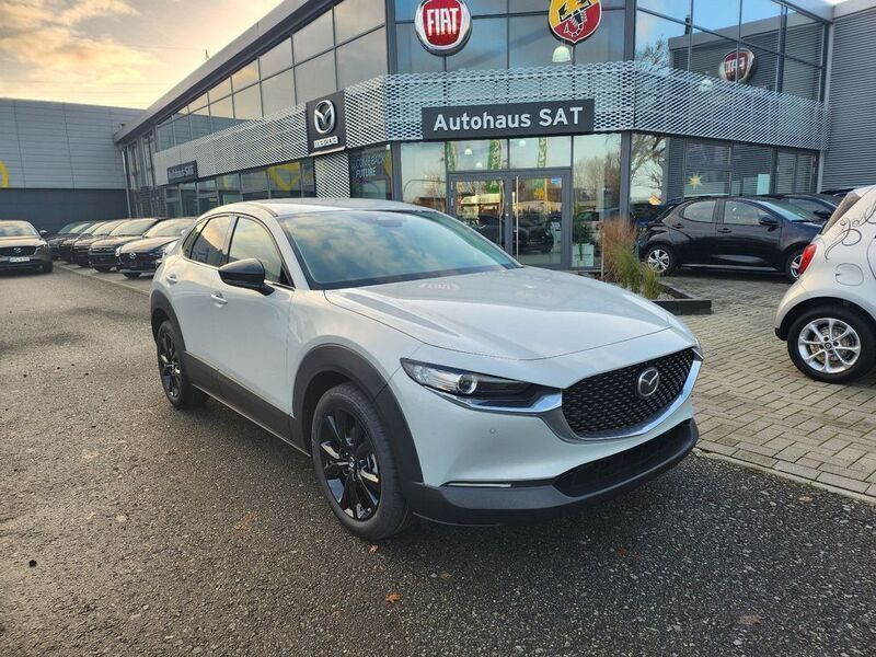 Weiß Neu 2025 Mazda CX-30 Homura-Line SUV | 30.990 € - Bild 1/4