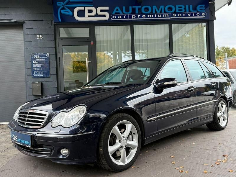 Blau Gebraucht 2007 Mercedes C230 Kombi | 6.600 € (Fairer Preis) - Bild 1/4