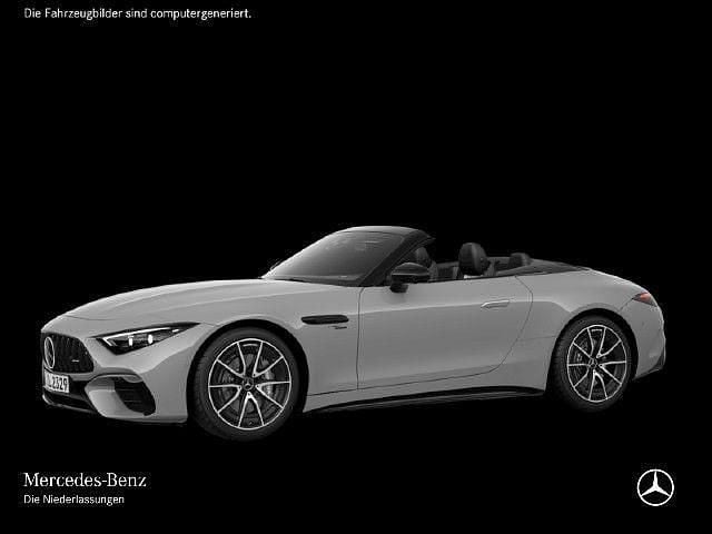 Grau Gebraucht 2023 Mercedes SL43 AMG Premium Cabrio | 94.590 € (Guter Preis) - Bild 1/4