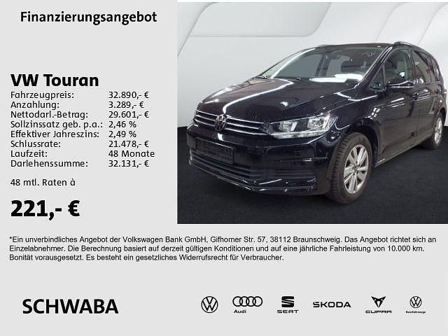 Deep black perleffekt Gebraucht 2024 VW Touran Comfortline Van / Kleinbus | 32.890 € (Fairer Preis) - Bild 1/4