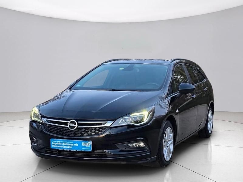 Gebraucht Opel Astra 110 PS (80 kW) 2018 Schwarz Kombi