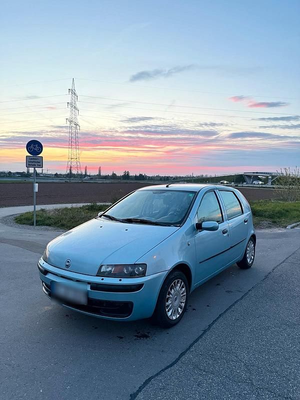 Gebraucht Fiat Punto 80 PS (58 kW) 2003 Blau Kleinwagen