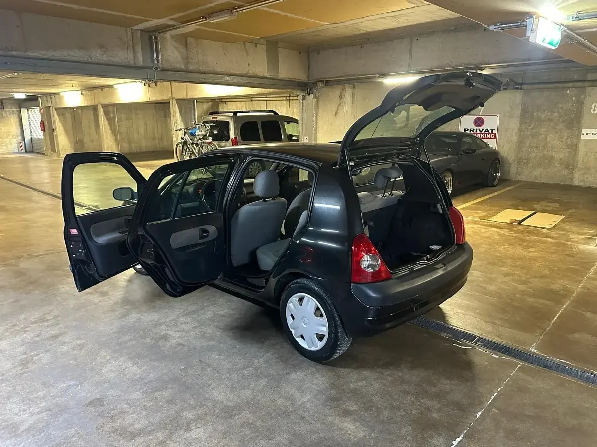 Gebraucht Renault Clio Campus 59 PS (43 kW) 2005 Schwarz Kleinwagen
