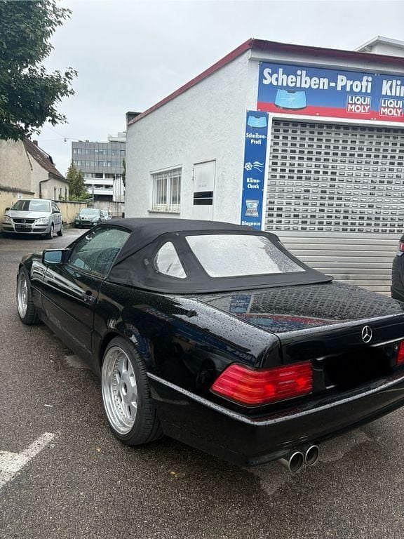 Schwarz Gebraucht 1991 Mercedes SL300 Cabrio | 7.900 € - Bild 1/4