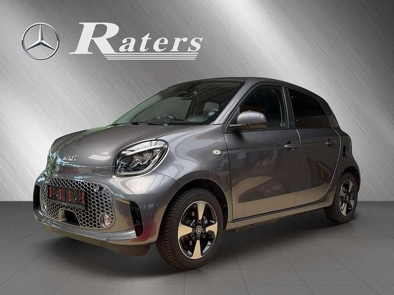 Dunkelgrau metallic Gebraucht 2022 Smart ForFour Electric Drive Limousine | 15.900 € - Bild 1/4