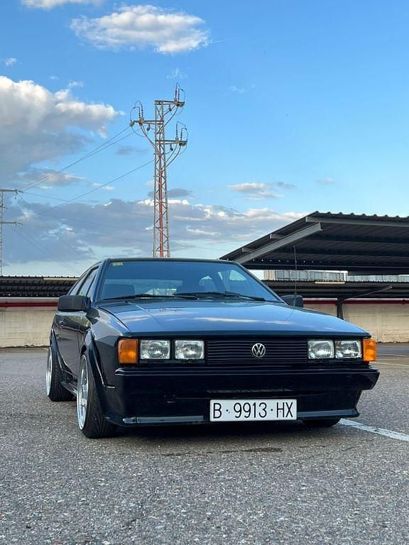 Schwarz Gebraucht 1987 VW Scirocco Coupé | 10.000 € - Bild 1/4
