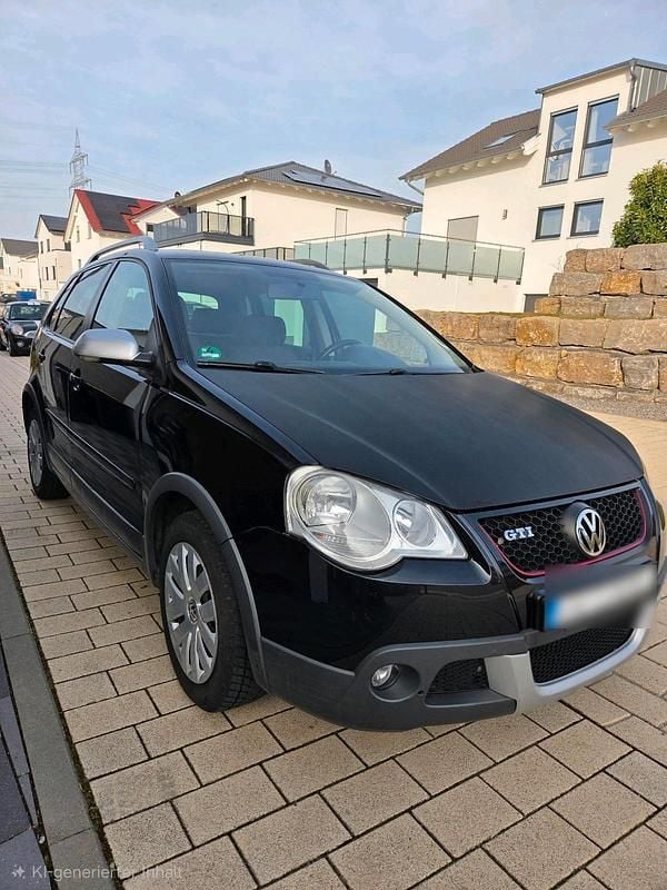 Gebraucht VW Polo Cross 80 PS (58 kW) 2007 Schwarz Kleinwagen
