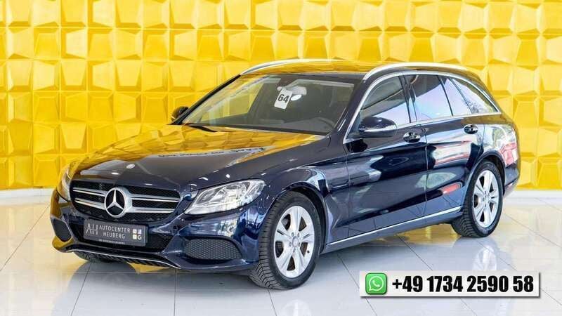 Blau Gebraucht 2015 Mercedes C180 Kombi | 11.490 € (Guter Preis) - Bild 1/4