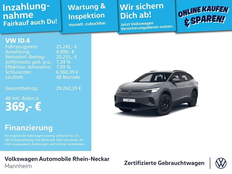 Gebraucht VW ID.4 Pure 125 kW (170 PS) 2024 Mondsteingrau SUV