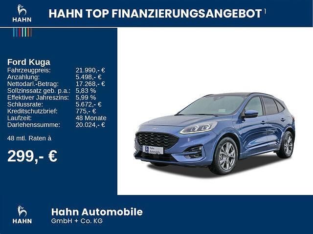 Gebraucht Ford Kuga ST-Line 224 PS (164 kW) 2020 Chromablau metallic SUV