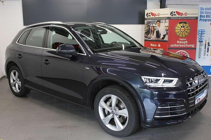 Gebraucht Audi Q5 S-Line 252 PS (185 kW) 2020 Mondscheinblau metallic SUV