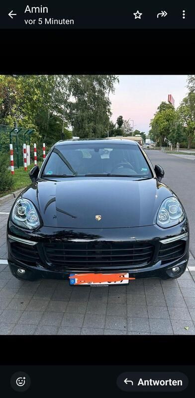 Schwarz Gebraucht 2016 Porsche Cayenne S SUV | 37.000 € (Fairer Preis) - Bild 1/4