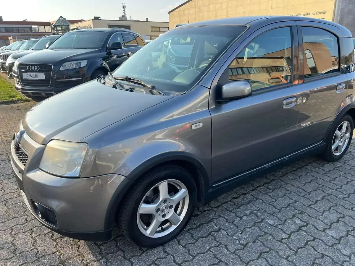 Gebraucht Fiat Panda 101 PS (74 kW) 2007 Quarz grau Kleinwagen