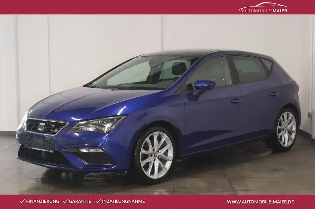 Gebraucht Seat Leon FR-Line 125 PS (91 kW) 2017 Mystery blau Limousine