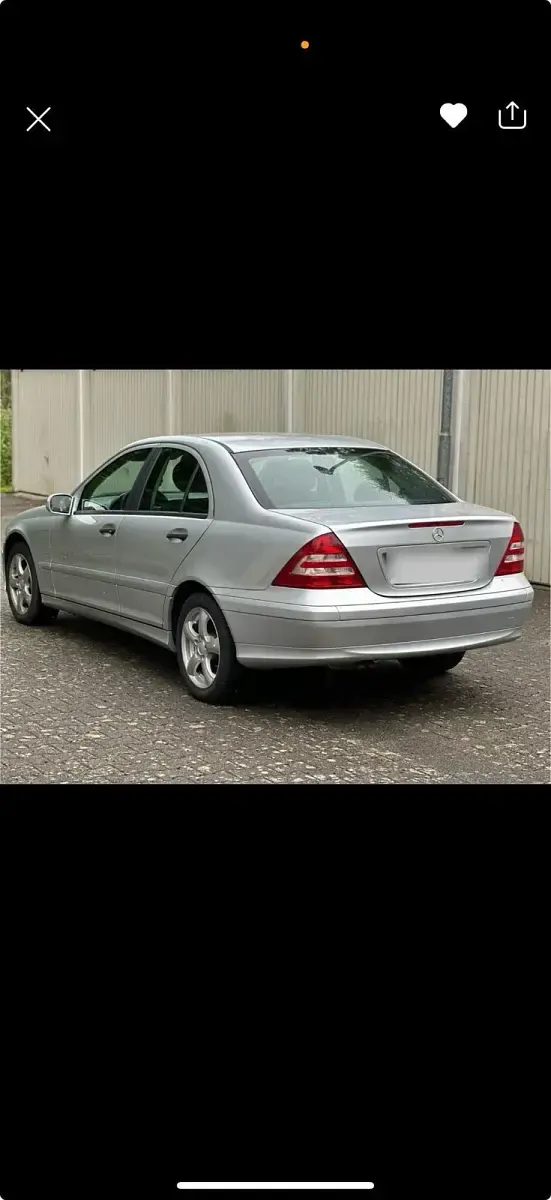 Używany Mercedes C180 143 KM (105 kW) 2006 Srebrny Kombi
