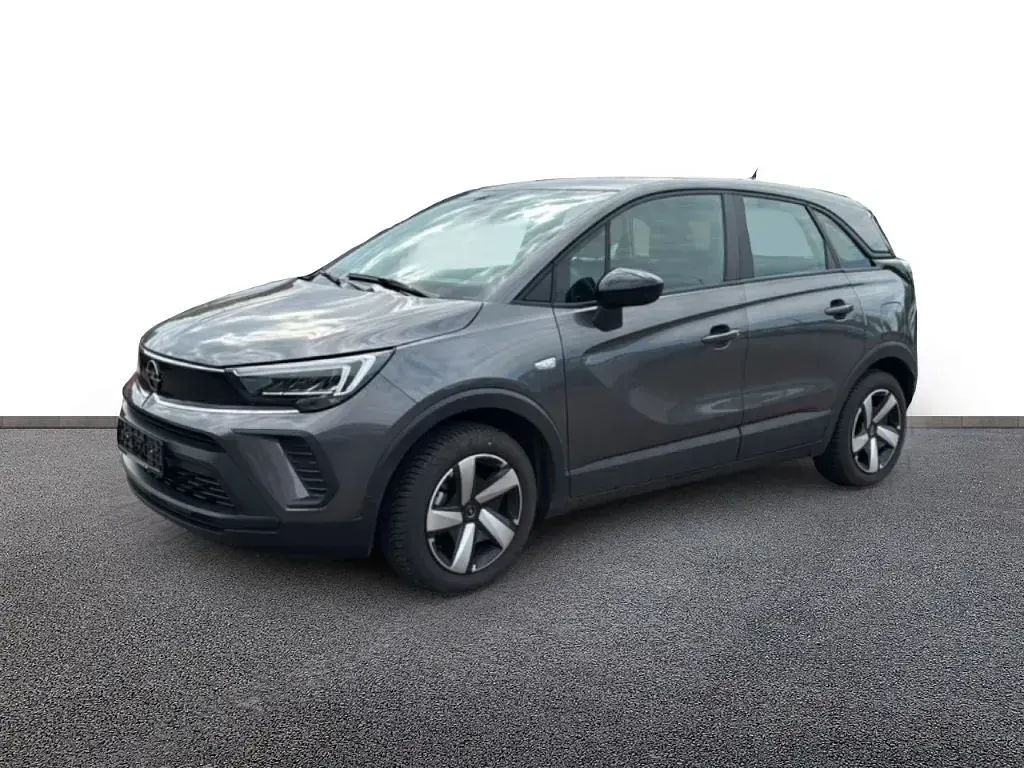 Gebraucht Opel Crossland Edition 83 PS (61 kW) 2022 Mondstein grau/e:vulkan grau SUV