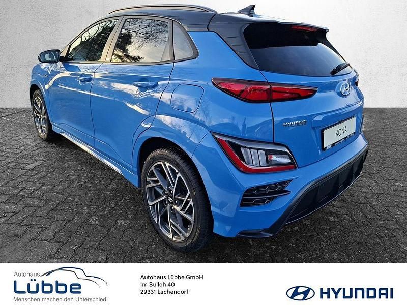 Gebraucht Hyundai Kona N Line 120 PS (88 kW) 2021 Blau SUV
