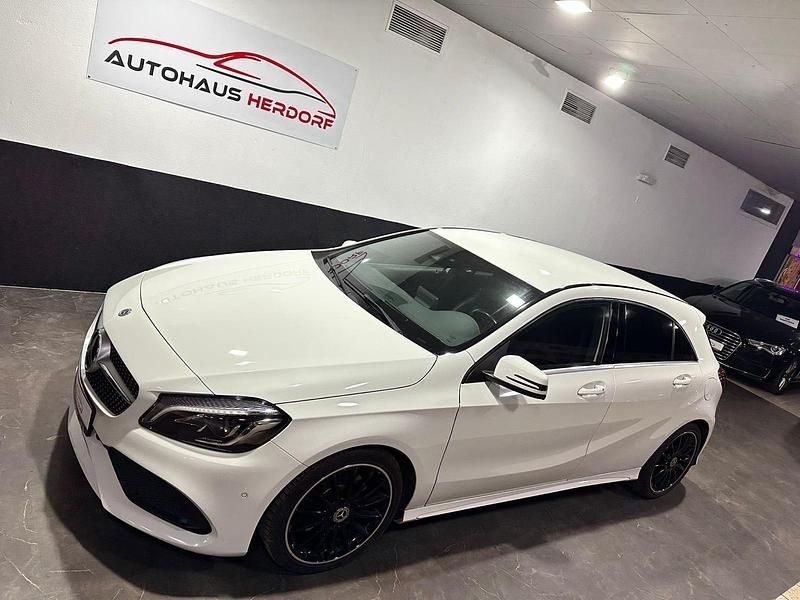 Gebraucht Mercedes A250 AMG line 211 PS (155 kW) 2017 Weiß Kleinwagen