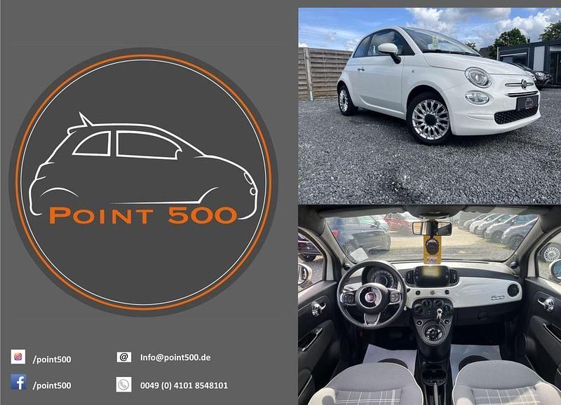 Gelato weiã Gebraucht 2020 Fiat 500C Cabrio | 12.890 € (Fairer Preis) - Bild 1/4