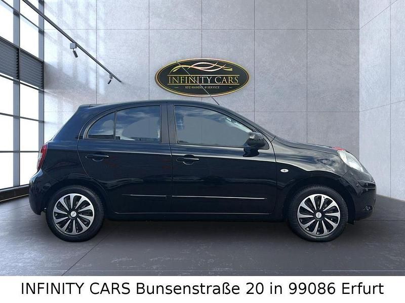Gebraucht Nissan Micra Acenta 80 PS (58 kW) 2011 Schwarz Kleinwagen