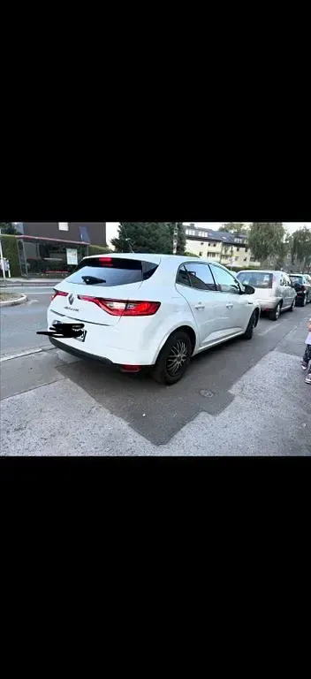 Brugt Renault Mégane 132 HK (97 kW) 2016 Hvid Sedan