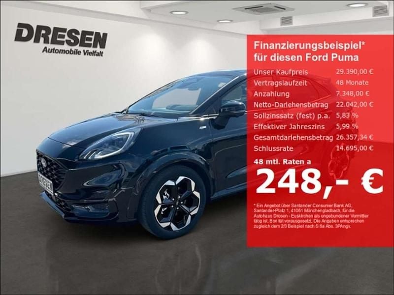Schwarz Gebraucht 2025 Ford Puma Gen-E ST-Line X SUV | 29.390 € - Bild 1/4